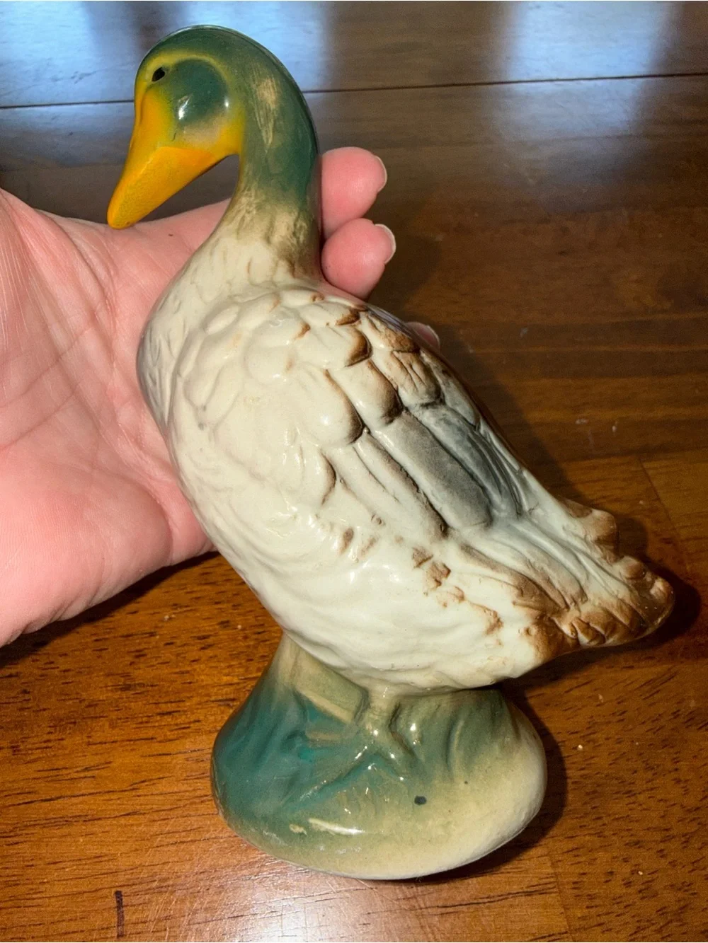 Ducks Pair of Vintage Ceramic Mallards